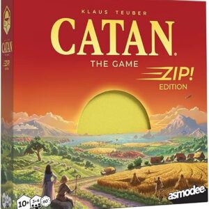 Catan Zip Travel — Jogo de Tabuleiro Portátil