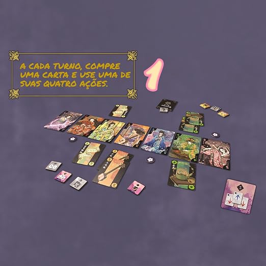 Hanamikoji — Jogo de Cartas de Blefe para 2 - Imagem 2