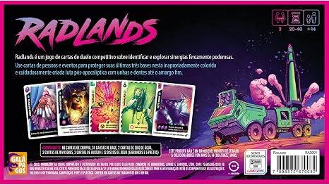 Radlands — Jogo de Cartas Pós-Apocalíptico para 2 - Imagem 2