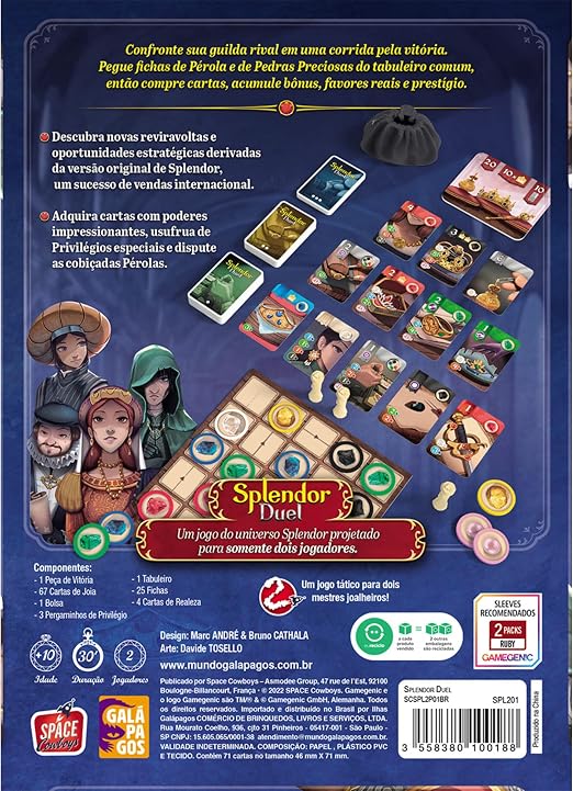 Splendor Duel — Jogo de Estratégia para 2 - Imagem 3