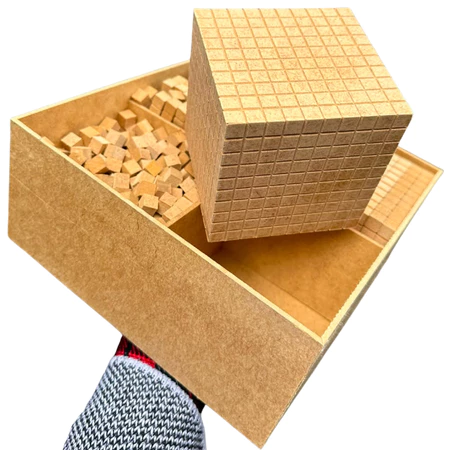 Material Dourado 611 Peças — MDF Toy Trade