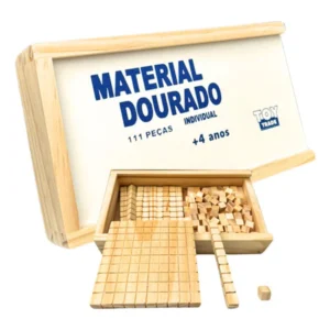 Material Dourado 111 Peças — Madeira Toy Trade
